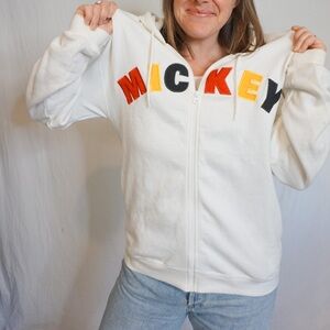 Disneyland Resort vintage Mickey zip up hoodie